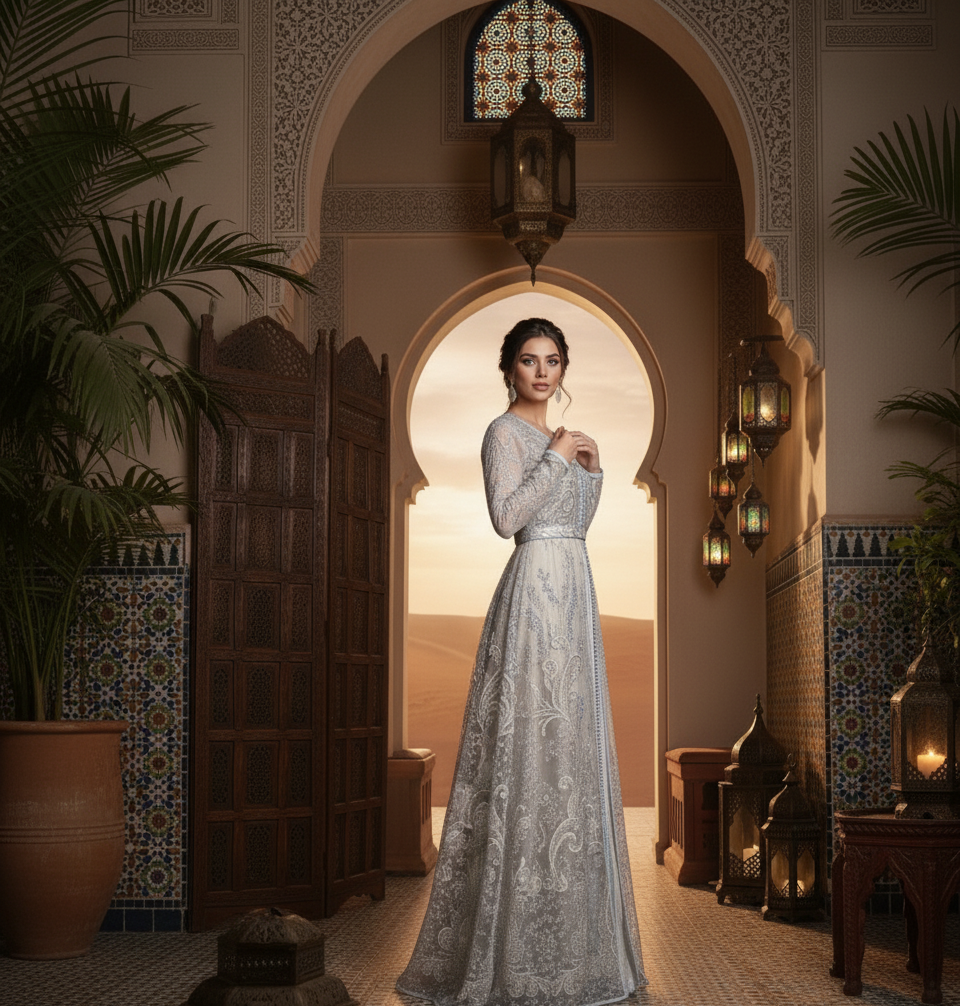 Atlas Whisper Caftan